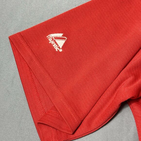 Los Angeles Angels of Anaheim Jersey Majestic Adult Large Red Blank MLB 2013 - Picture 7 of 12